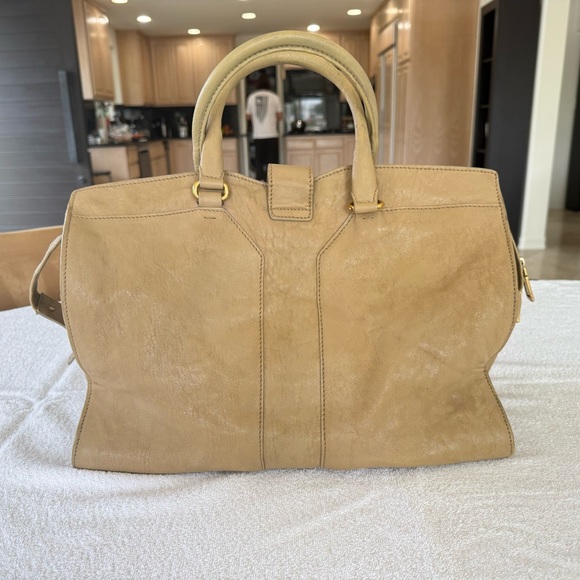 Yves Saint Laurent Tan Leather Men's Bag - Picture 4 of 8